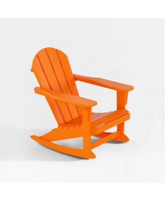 Outdoor Patio Porch Rocking Adirondack Chair