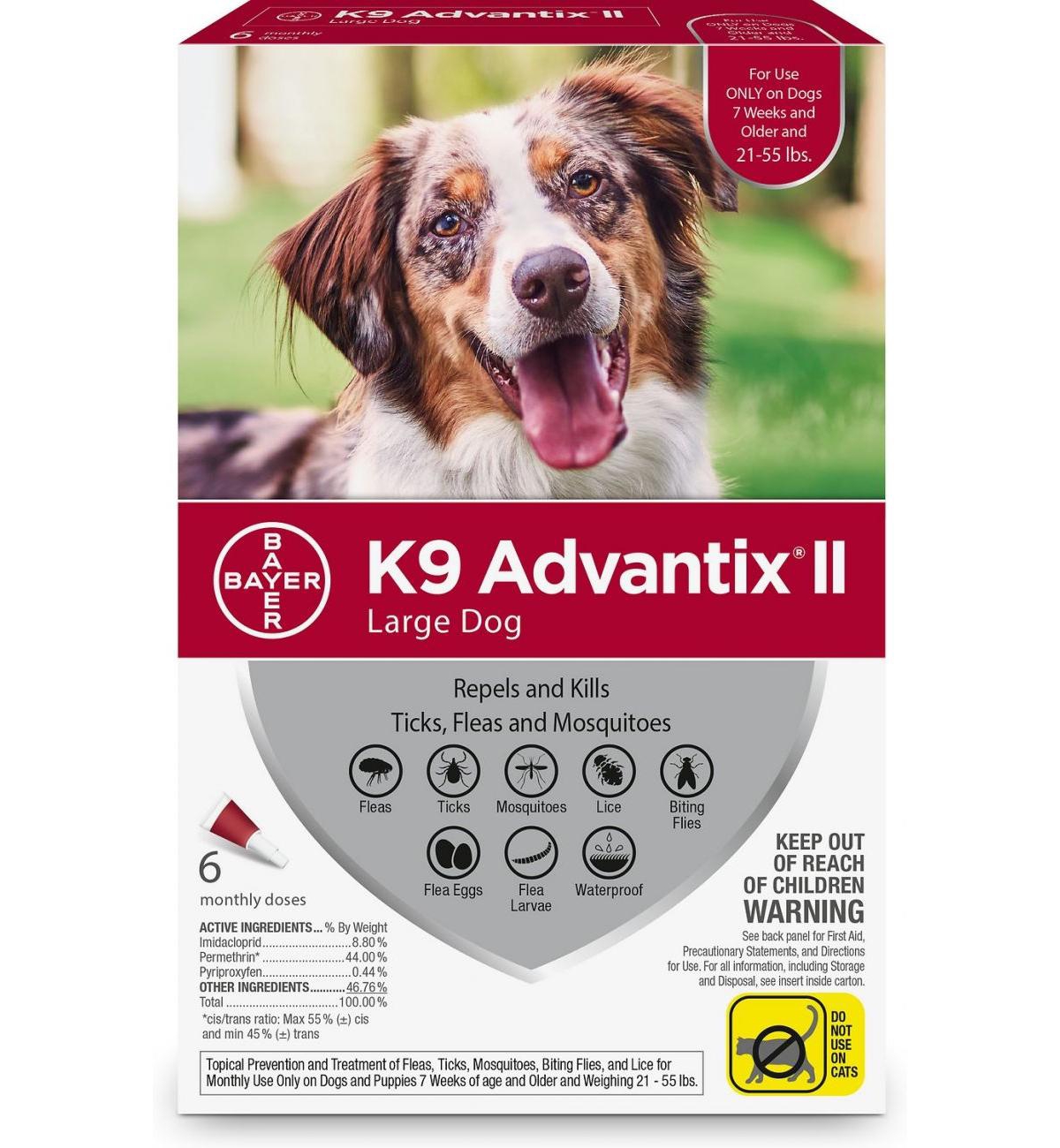 UPC 724089204028 Elanco K9 Advantix Ii Flea Tick for Dogs upcitemdb