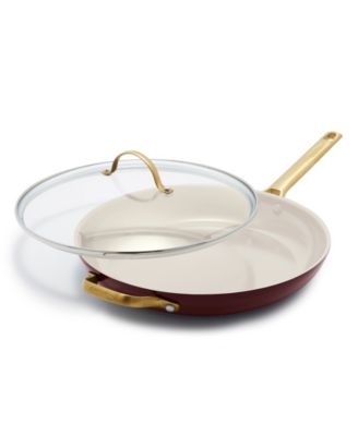 GreenPan - Ceramic Nonstick 12" Frypan with Lid
