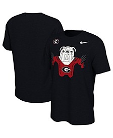 Men's Black Georgia Bulldogs Traditions T-shirt