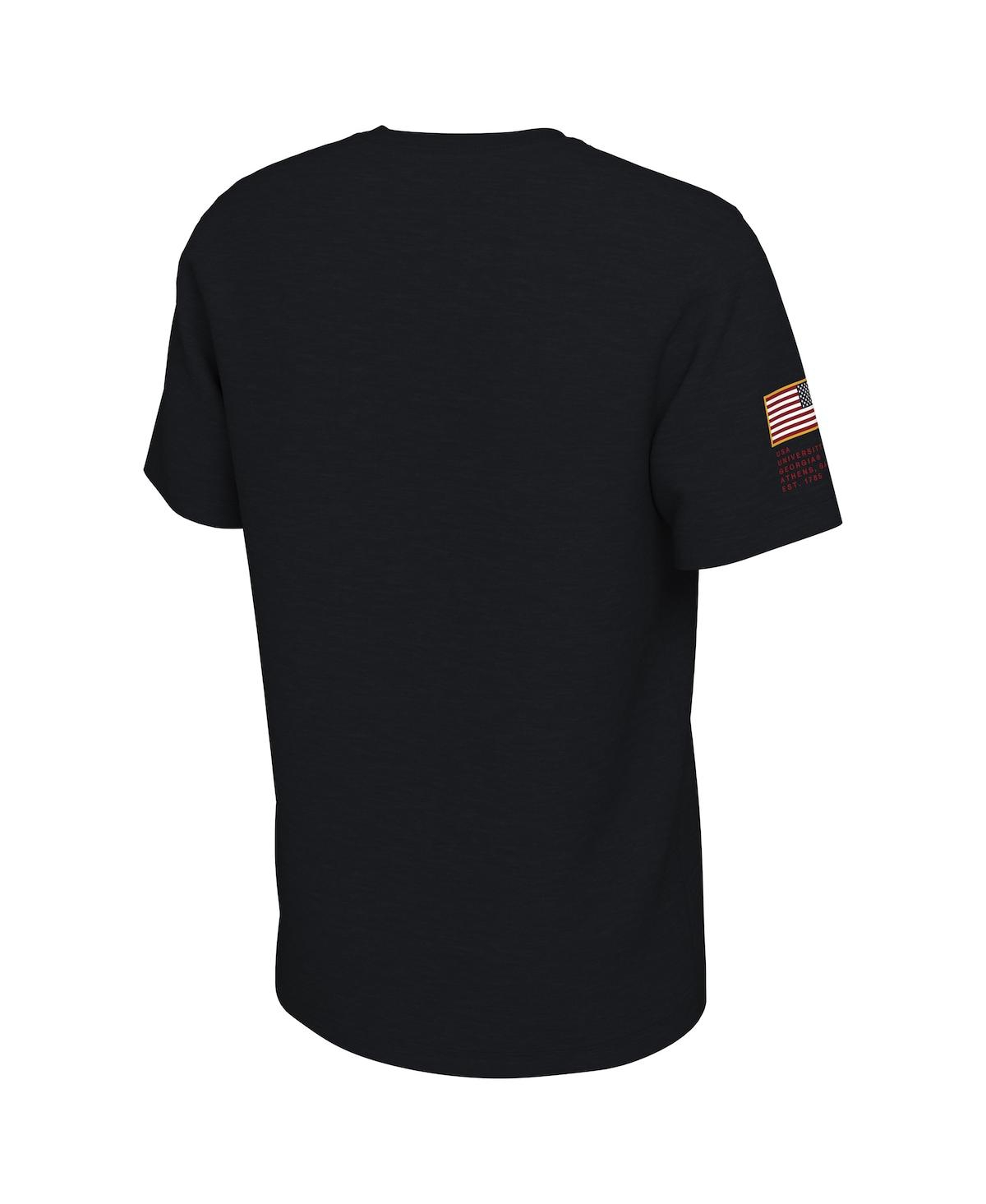 Men's NikeGeorgia Bulldogs Veterans Camo T-shirt - Black