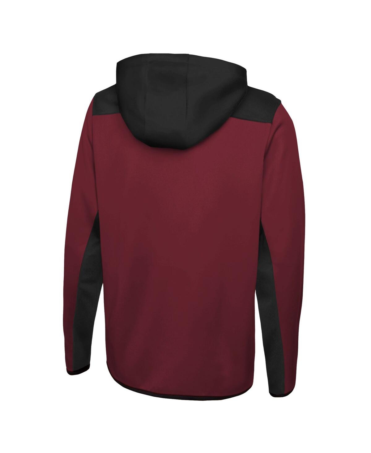 Shop New Era Men's  Cardinal Arizona Cardinals Combine Authentic Hard Hitter Pullover Hoodie