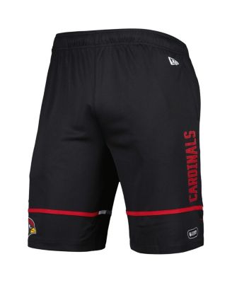 Men's Black Arizona Cardinals Combine Authentic Rusher Training Shorts