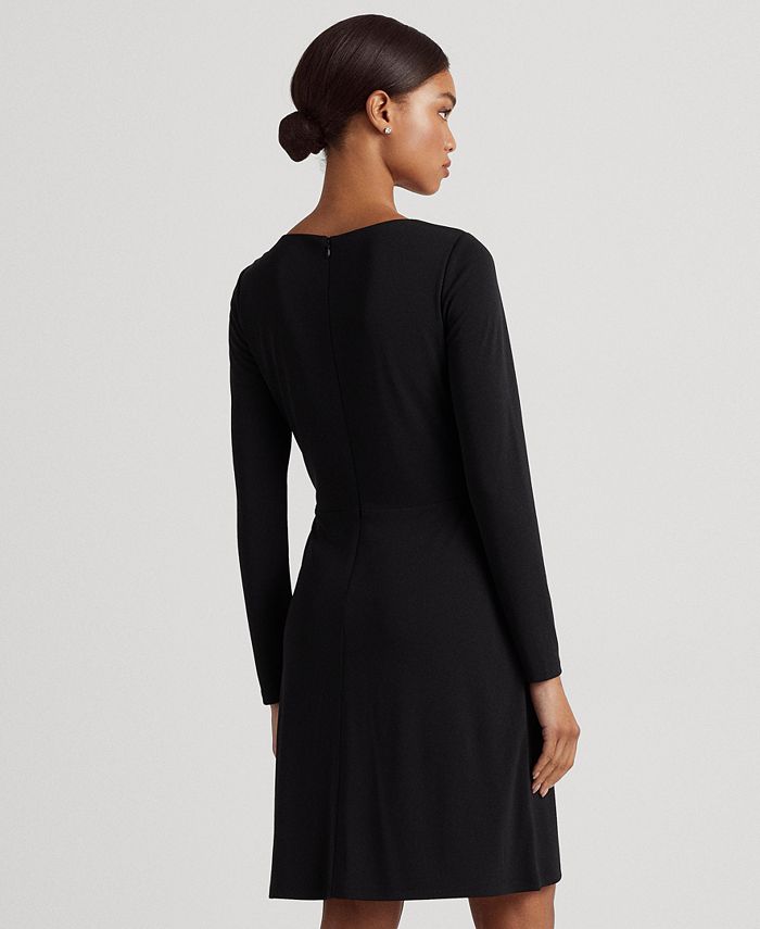 Lauren Ralph Lauren Women's Jersey Long-Sleeve Dress - Macy's