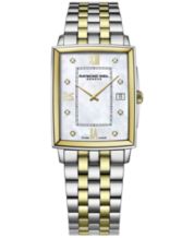 Rectangle two new arrivals tone women's watch