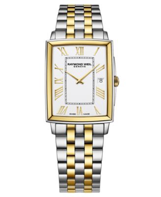 Women's Swiss Toccata Two-Tone Stainless Steel Bracelet Watch 37x30mm