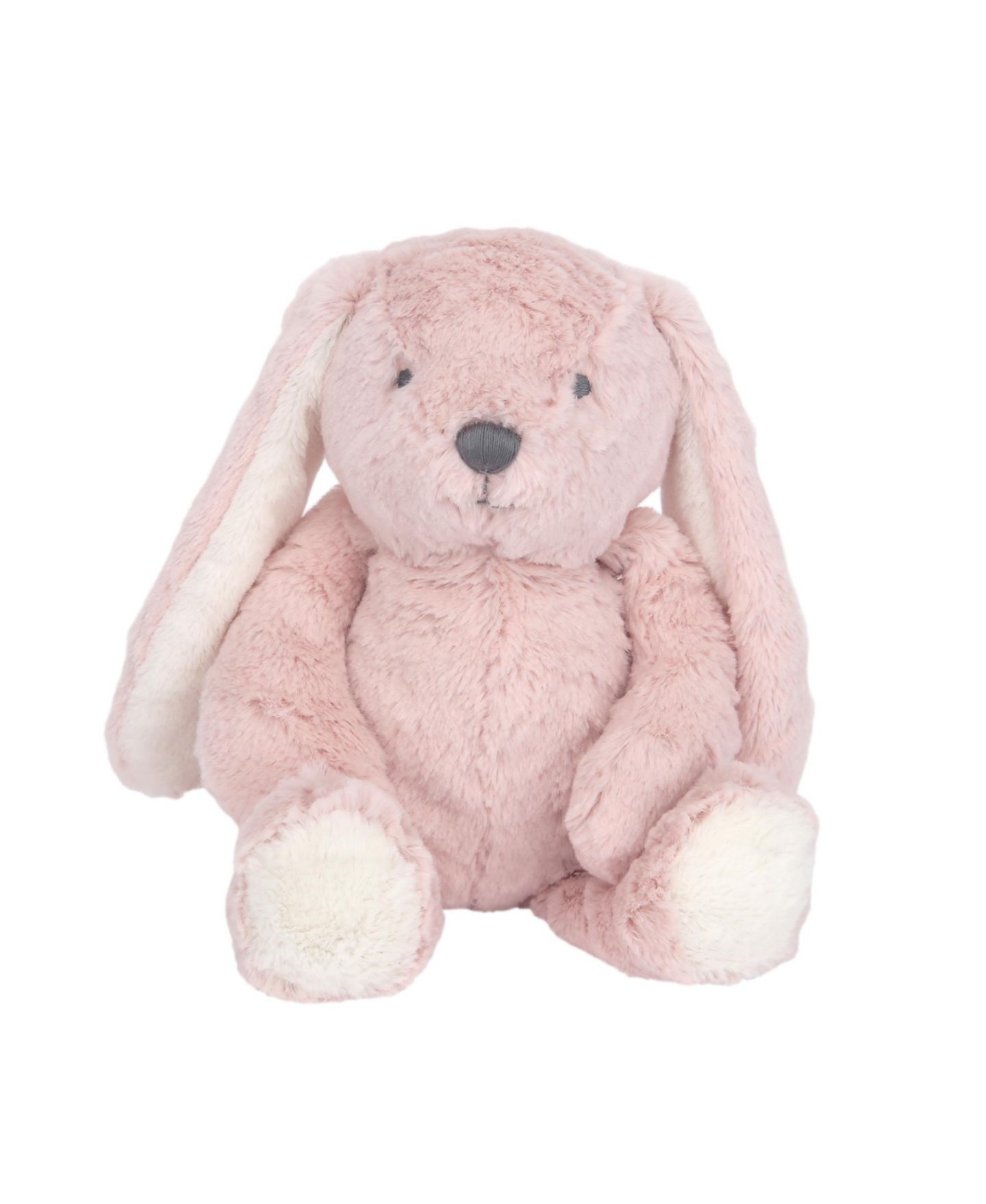 Детская мягкая игрушка Lambs & Ivy Hip Hop Floppy-Eared Minky 14" Bunny Plush, цвет: Розовый — фото 1