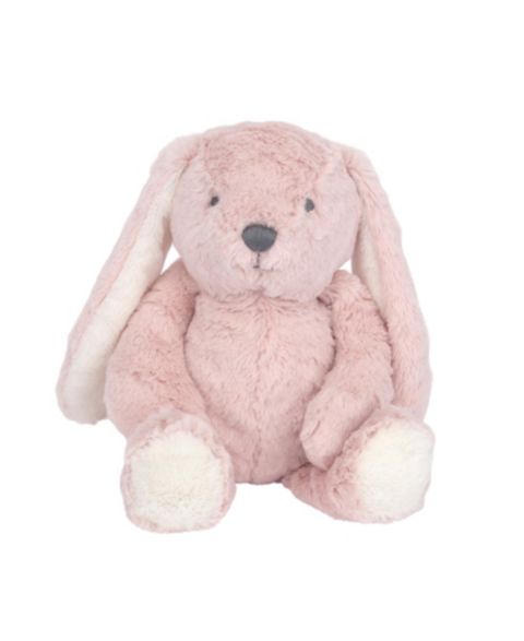 Детская мягкая игрушка Lambs & Ivy Hip Hop Floppy-Eared Minky 14" Bunny Plush, цвет: Розовый