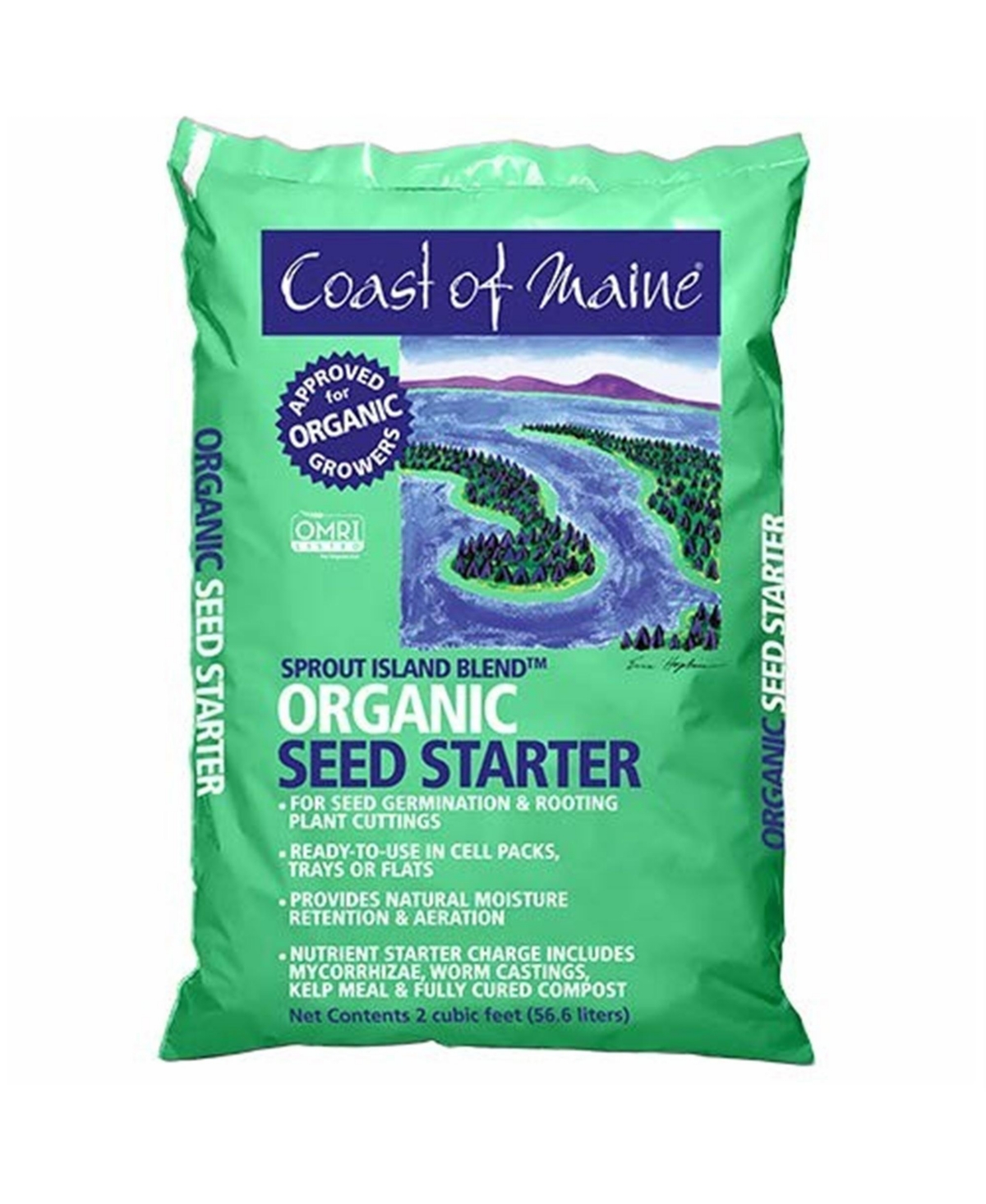 Sprout Island, Organic Seed Starter, 2 cu ft - Multi
