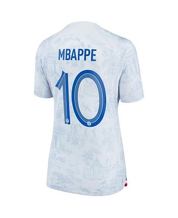 Kylian Mbappe France National Team Nike 2022/23 Away Breathe Stadium  Replica Player Jersey - White