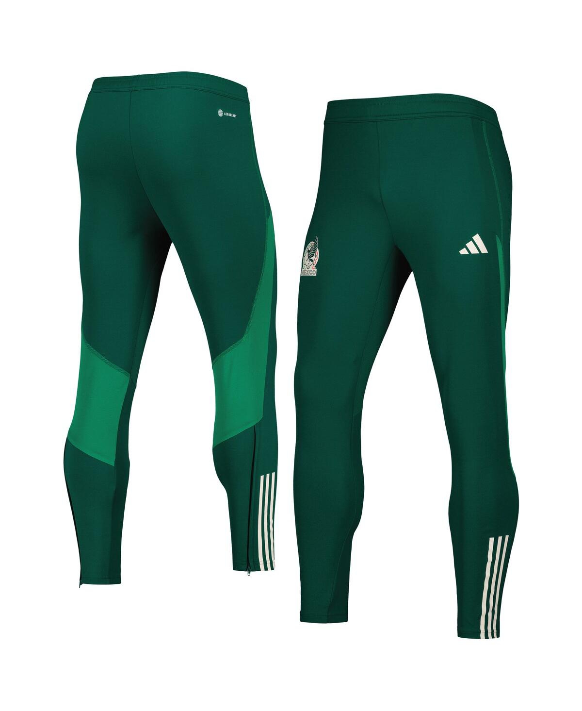 ADIDAS ORIGINALS MEN'S ADIDAS GREEN MEXICO NATIONAL TEAM PAEROREADY RE-MATCH PANTS