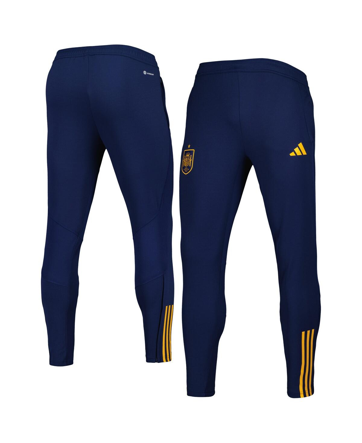 Men's adidas Navy Spain National Team Club Crest Aeroready Training Pants