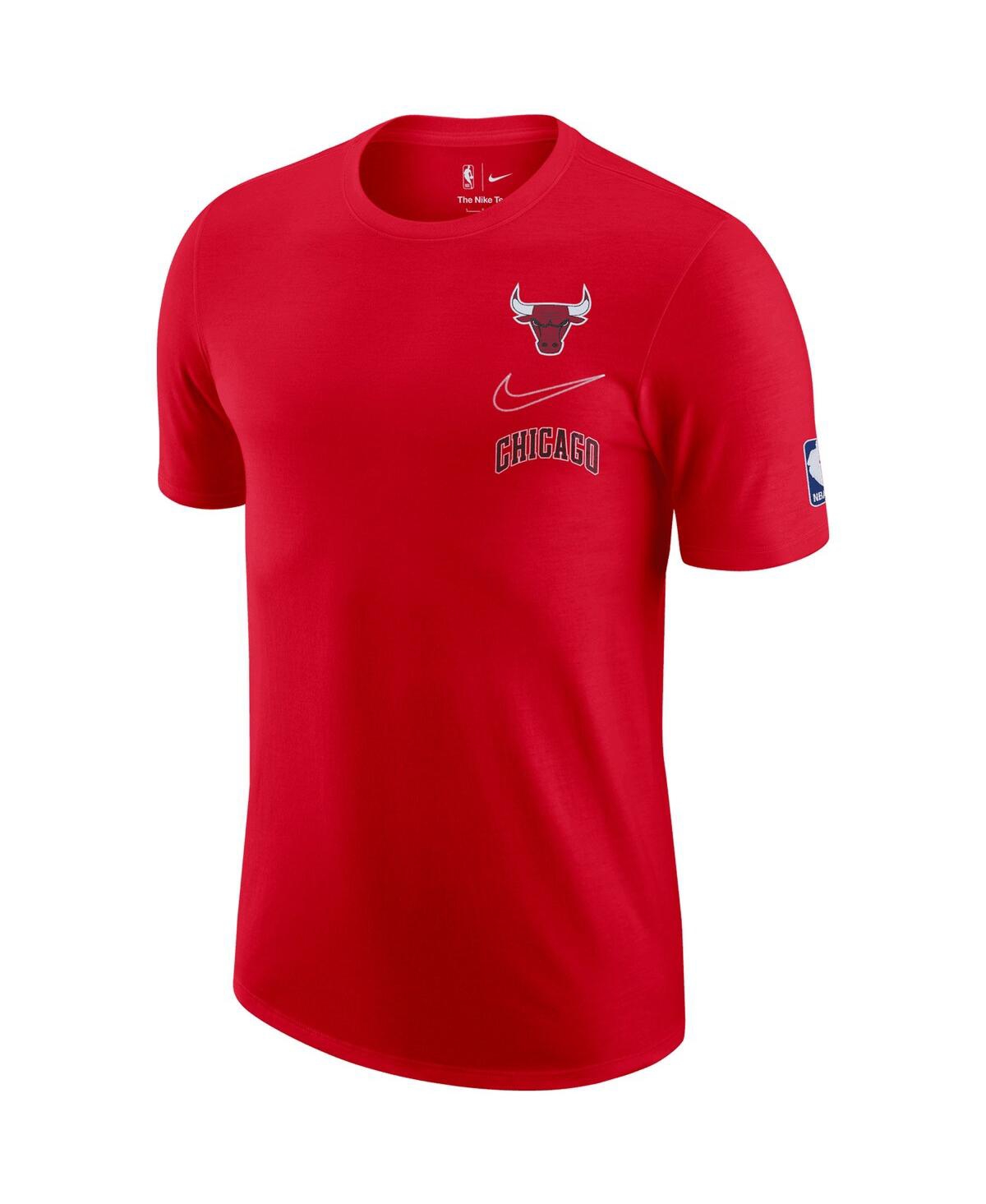 Shop Nike Men's  Red Chicago Bulls 2022/23 City Edition Courtside Max90 Vintage-like Wash T-shirt