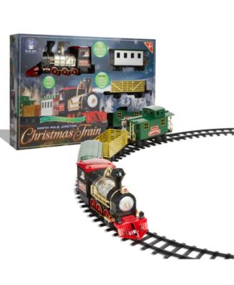 Blue hat train set on sale