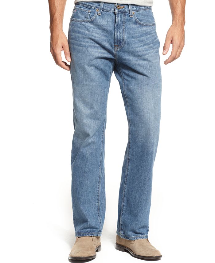 Tommy Hilfiger Tommy Hilfiger Men's Straight-Fit Stretch Jeans - Macy's