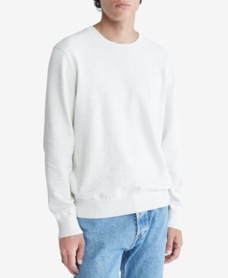 Calvin Klein - Men's Solid Supima Crewneck Sweater