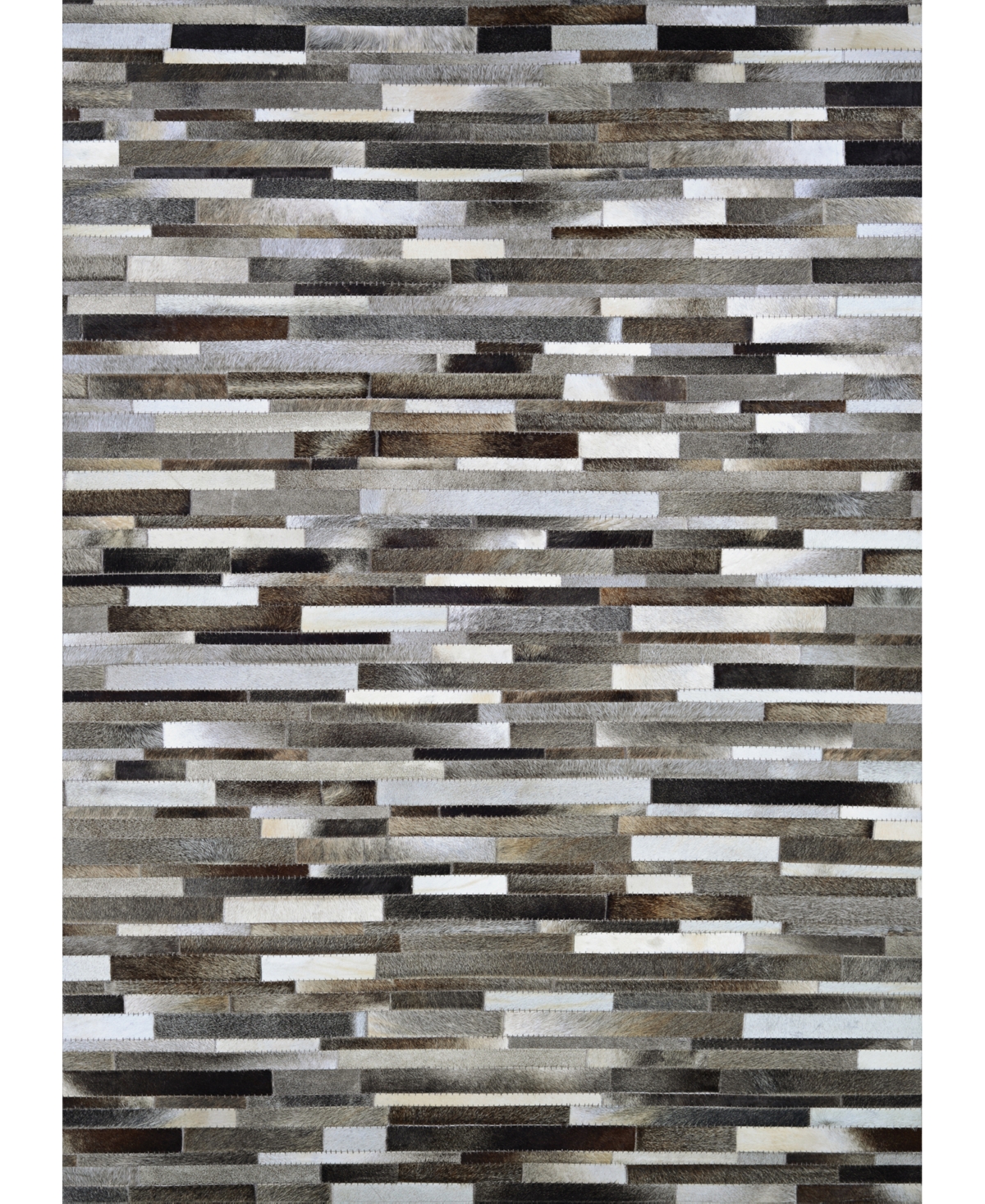 Couristan Chalet Tether 3'6in x 5'6in Area Rug - Gray, Black