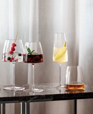 Metro Chic Double Old Fashioned Glasses, Set of 2