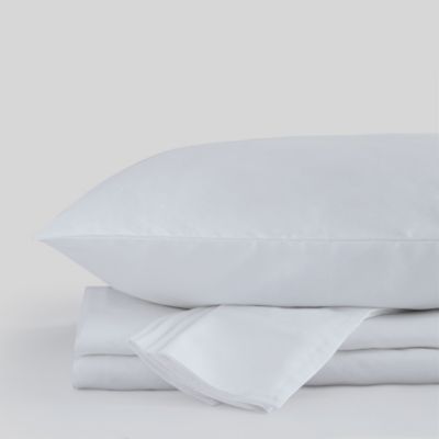 Fabdreams 2-Piece Certified Organic Cotton Bath Sheet Set (White)