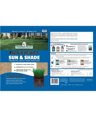 12001 1lb bag Black Beauty Sun & Shade Grass Seed