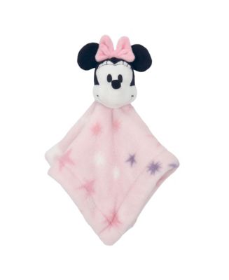 Lambs & Ivy Disney Baby Minnie Mouse Stars Pink Lovey/Security Blanket ...