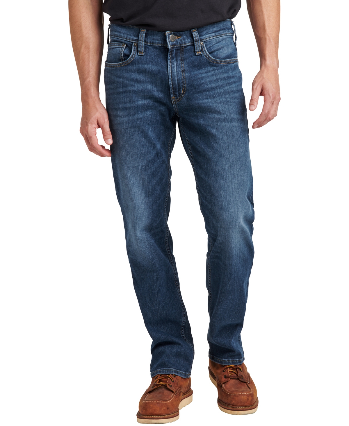 Silver Jeans Co. Men's Big And Tall The Athletic Fit Denim Jeans In Indigo