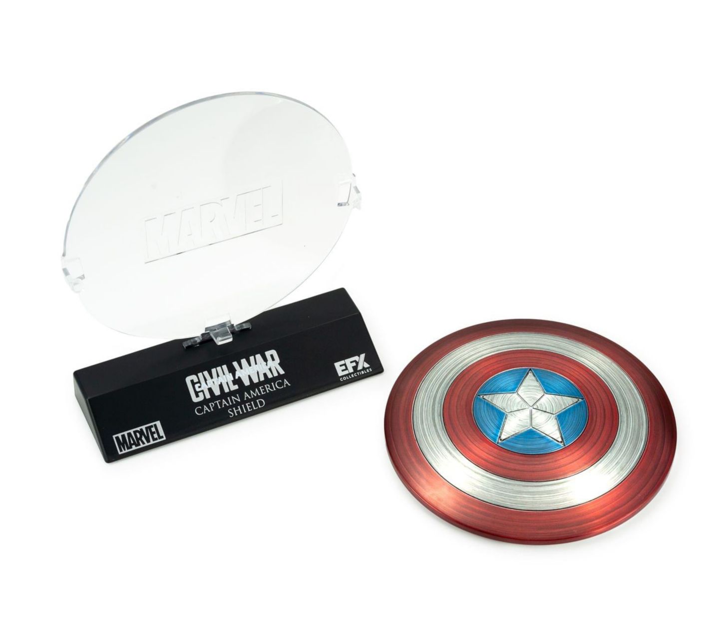 Детские фигурки EFX Collectibles Captain America: Civil War 4" Die Cast Shield Replica, 14 Years & Up — фото 2