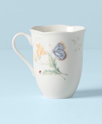 Butterfly Meadow Floral Mug, 12 oz.