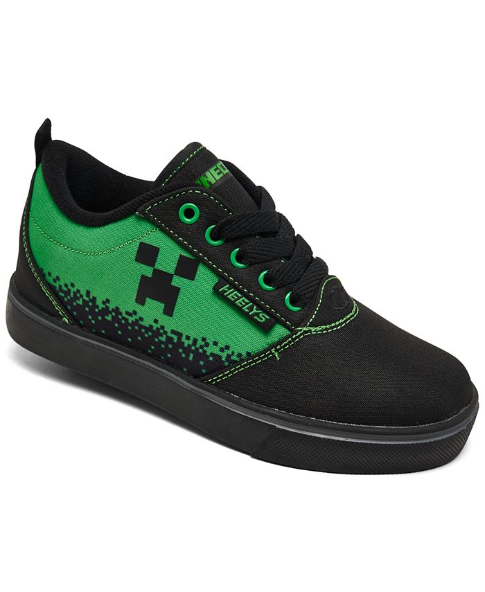 Heelys Big Kids Pro 20 Prints Minecraft Skate Casual Sneakers from