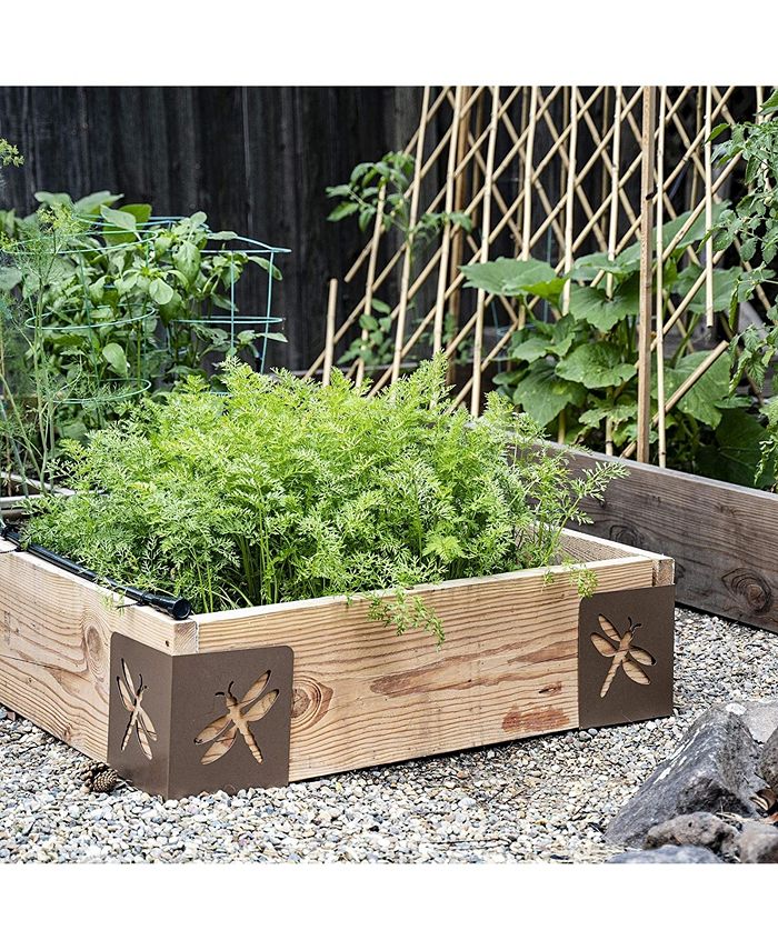 Bloom 4 Dragonfly Instabrace Garden Flower Raised Bed Corners Macy's