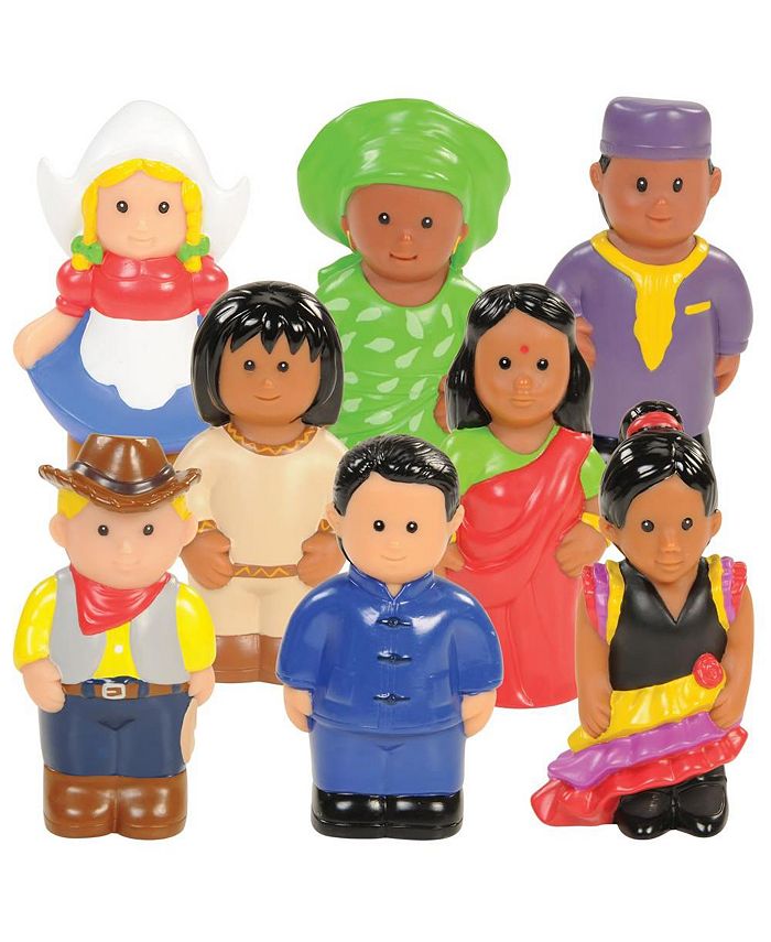 Kaplan Early Learning Around the World Dolls - Set of 8 - Macy's