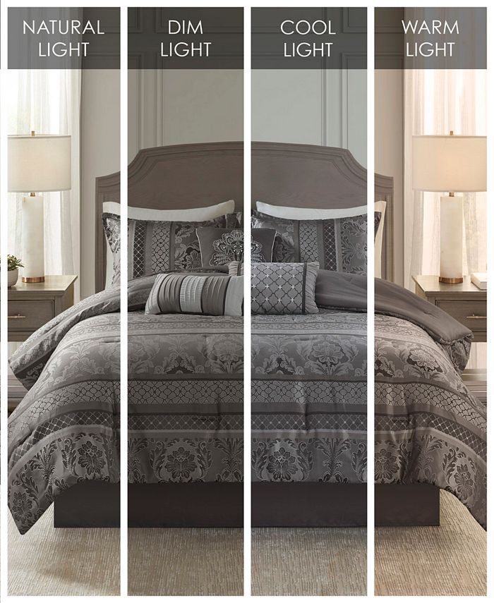 Madison Park Bellagio 7Pc. Comforter Set, Queen Macy's