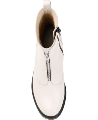 Women's Norrah Front Zip Lug Sole Moto Booties