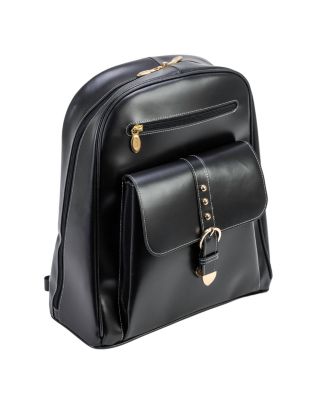 Madison Leather Business Laptop Tablet Backpack