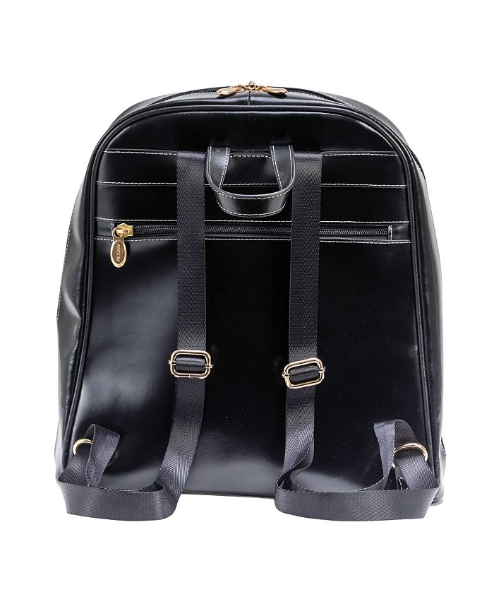 McKlein Olympia Leather Business Laptop Tablet Backpack - Macy's