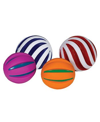 Tactile Squeak Balls, 6 Per Pack