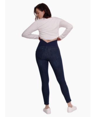 Women's Maternity Maternity Skinny Jean With Crossover Panel