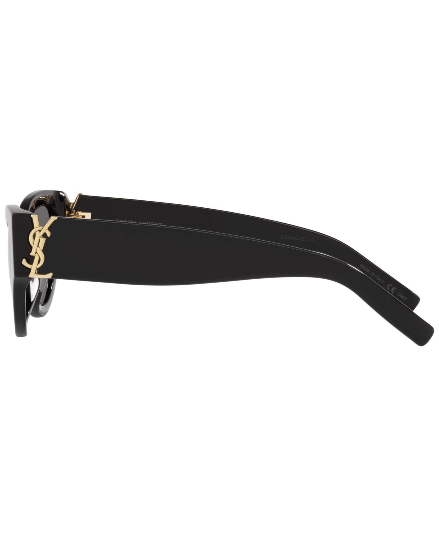 Солнцезащитные очки Saint Laurent Unisex Sunglasses, SL M94, цвет: Чёрный — фото 6