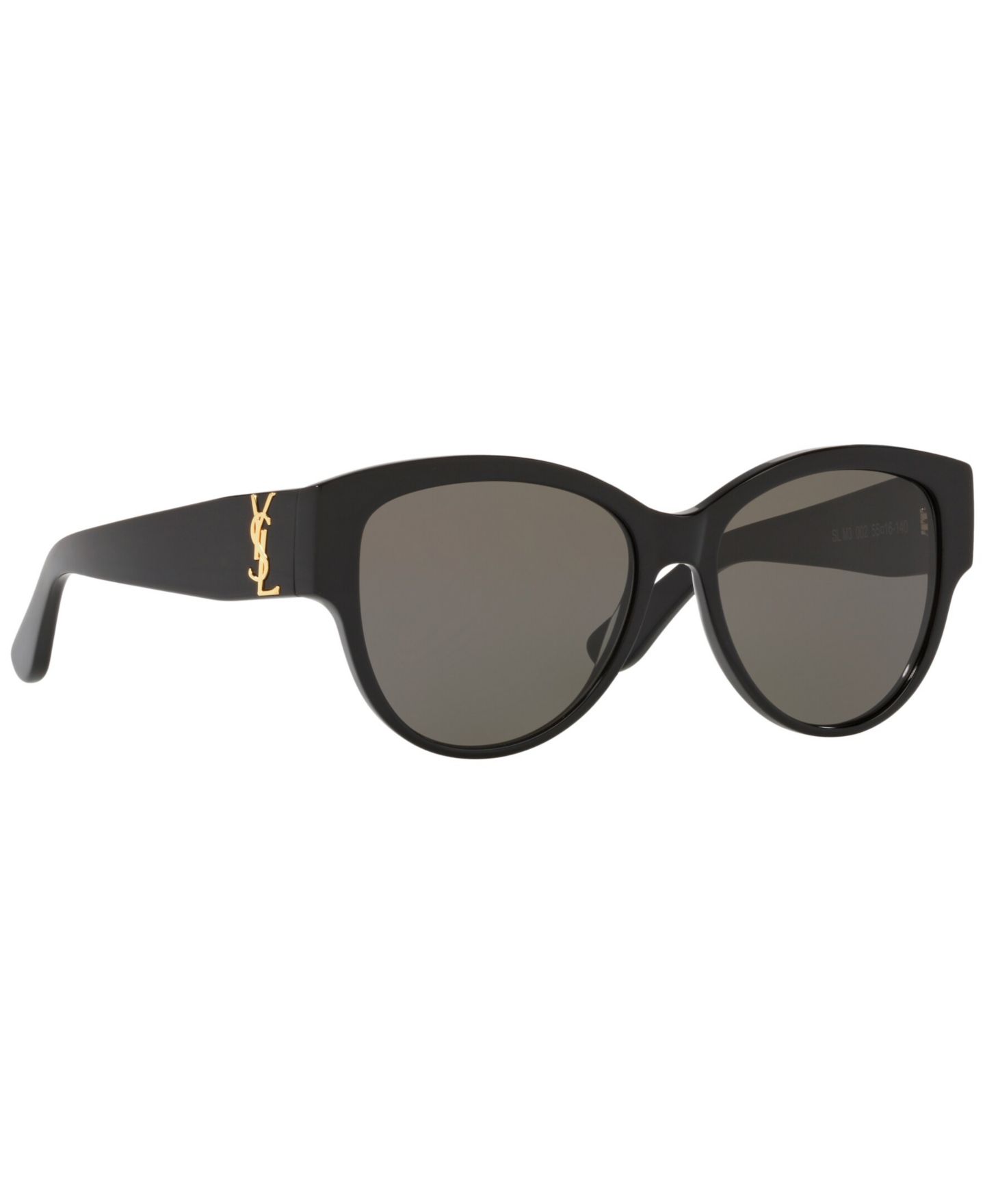 Солнцезащитные очки Saint Laurent Unisex Sunglasses, SL M3, цвет: Чёрный — фото 2
