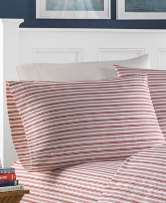 Coleridge Stripe Cotton Percale 3-Piece Sheet Set, Twin