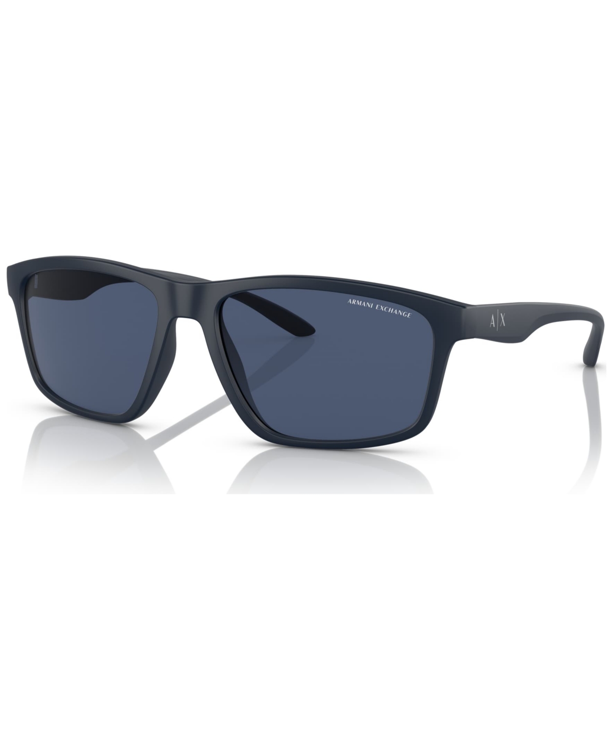Ax Armani Exchange Men's Sunglasses, Ax4122s59-x In Matte Blue