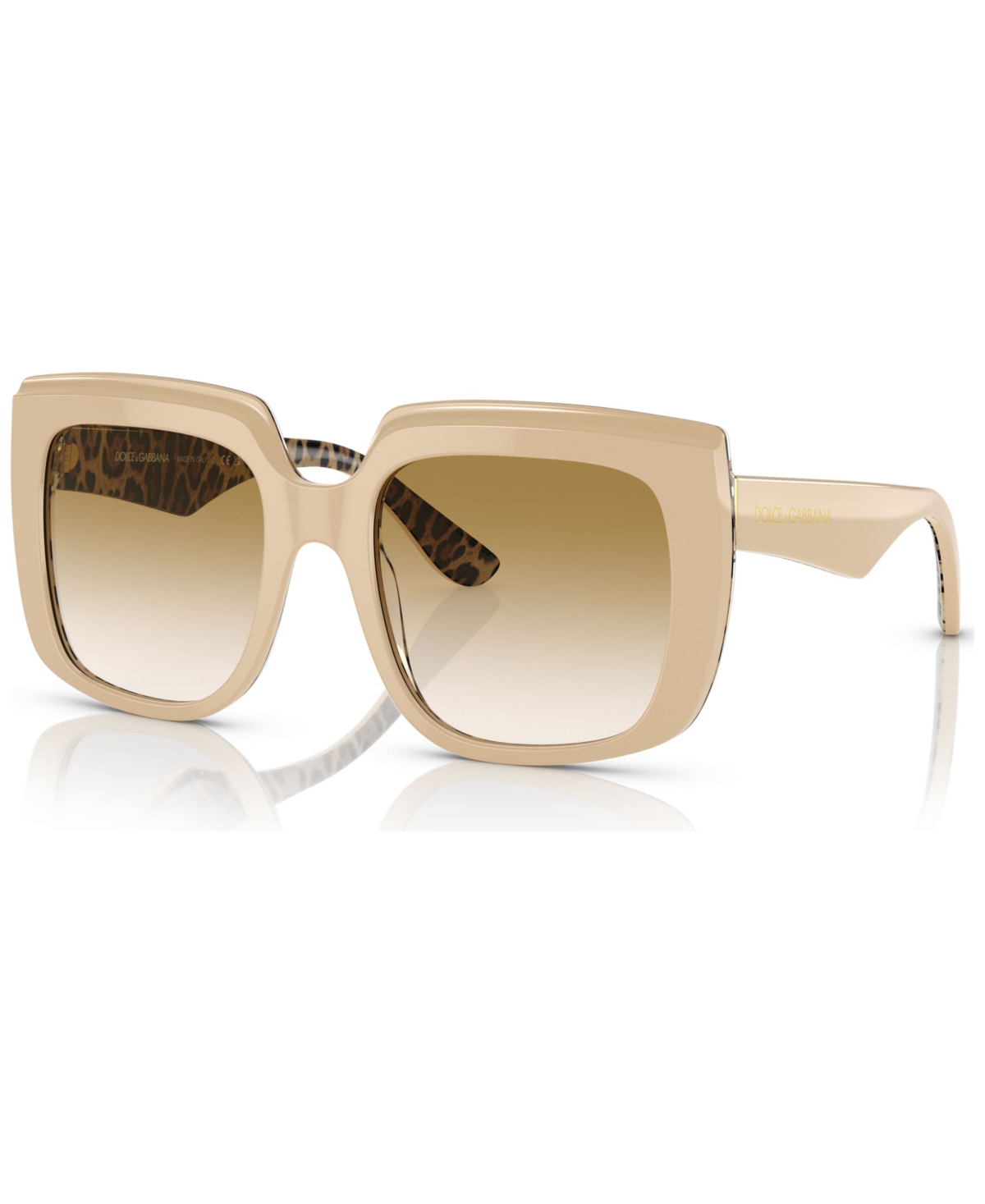 Dolce & Gabbana Women's Sunglasses, Dg441454-y In White Leo