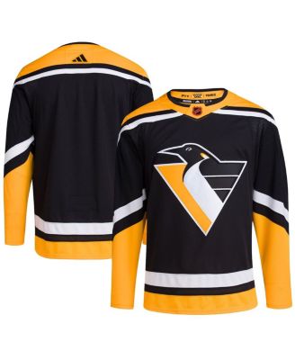 adidas Men's Black Pittsburgh Penguins Reverse Retro Authentic