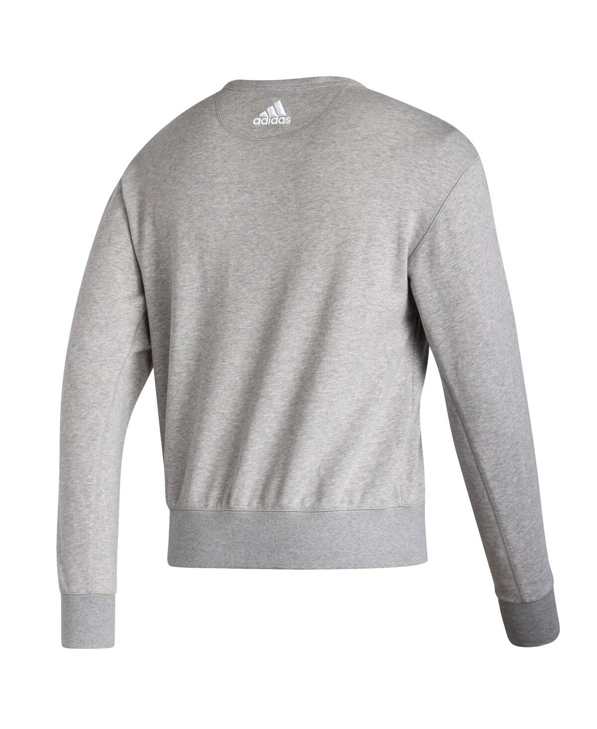 Shop Adidas Originals Men's Adidas Gray Vegas Golden Knights Reverse Retro 2.0 Vintage-like Pullover Sweatshirt