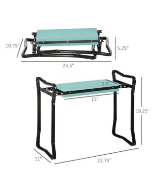 New Folding Garden Kneeler Gardener Kneeling Pad & Cushion Seat Sturdy -