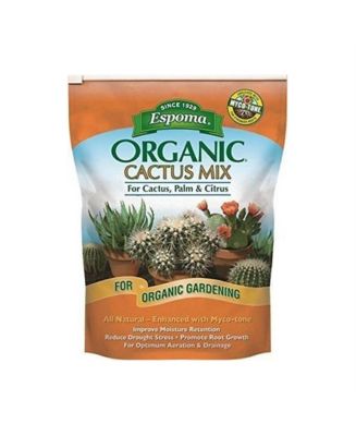Espoma Organic Cactus Potting Mix for Cactus, Palm, & Citrus, 4 Qts ...