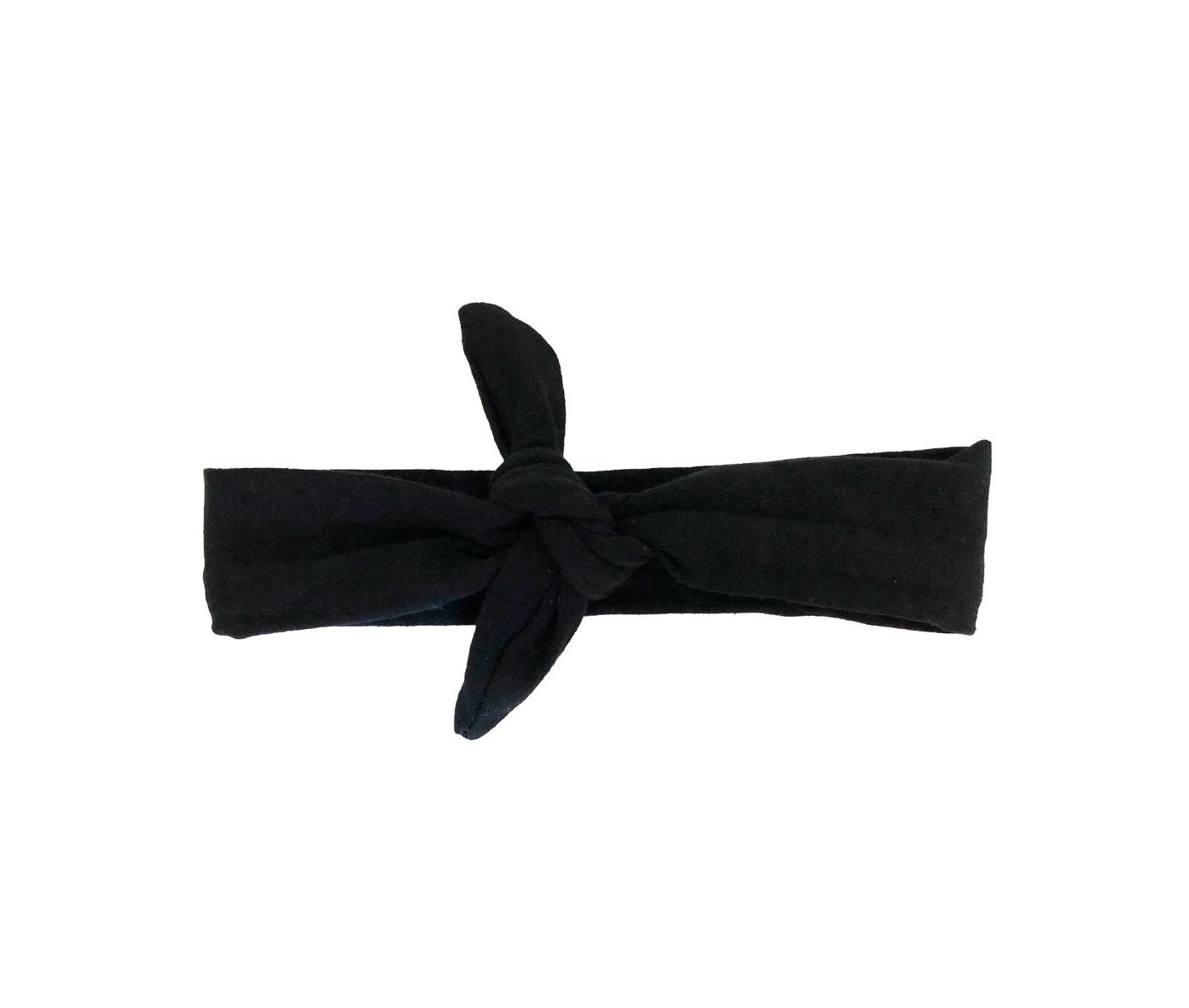 Аксессуары для волос Headbands of Hope Black Solid Knotted Headband Ties для девочек — фото 1