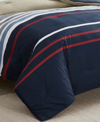 Bradford Reversible 3-Piece Comforter Set, Full/Queen