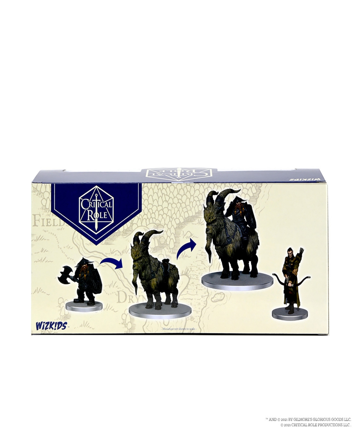 Shop Wizkids Games Critical Role Characters Of Tal'dorei Pre Painted Role Playing Game 1st 9 Piece Miniature Set In Multi