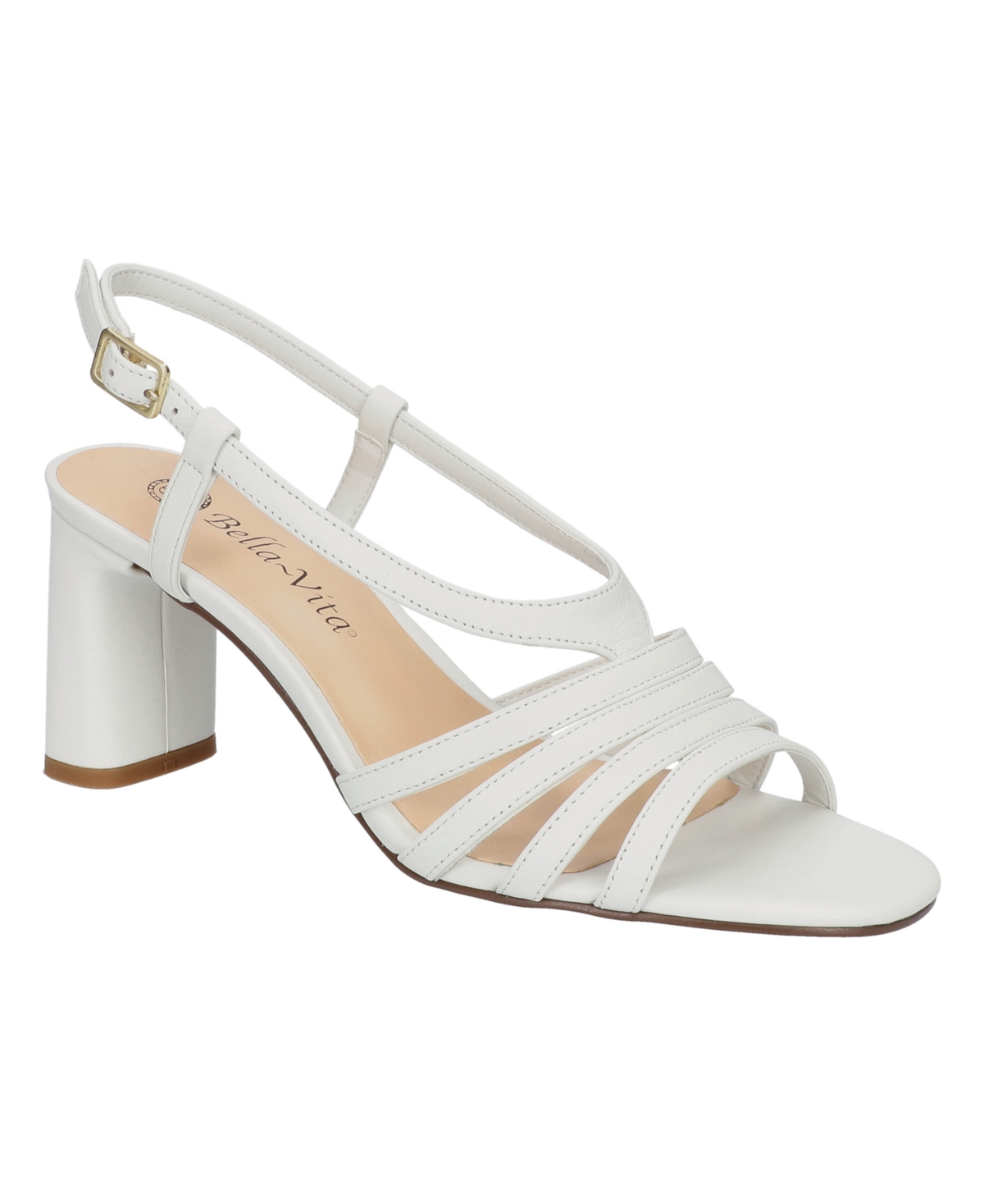 Bella Vita Women's Gretta Heeled Sandals -Leather